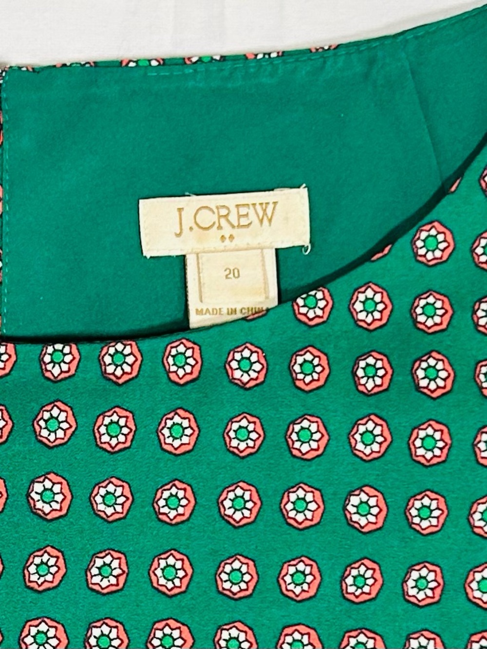 J Crew Short Sleeve Gingham dress - Picture 2 of 9